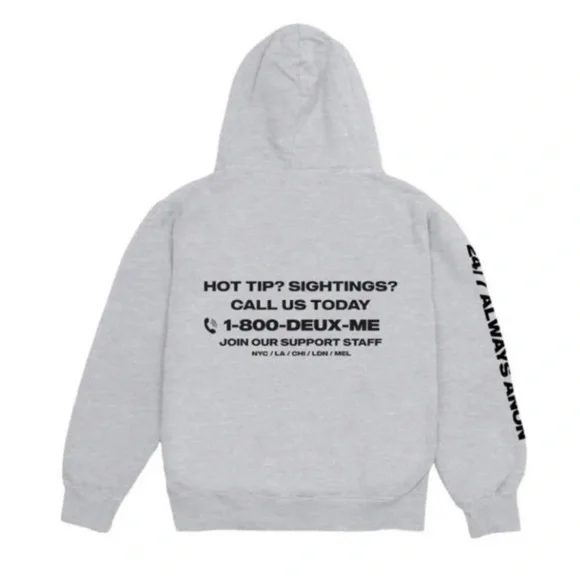 SOLD Deuxmoi Hoodie - Picture 5 of 7